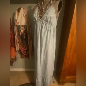 Gap Maxi Denim Dress